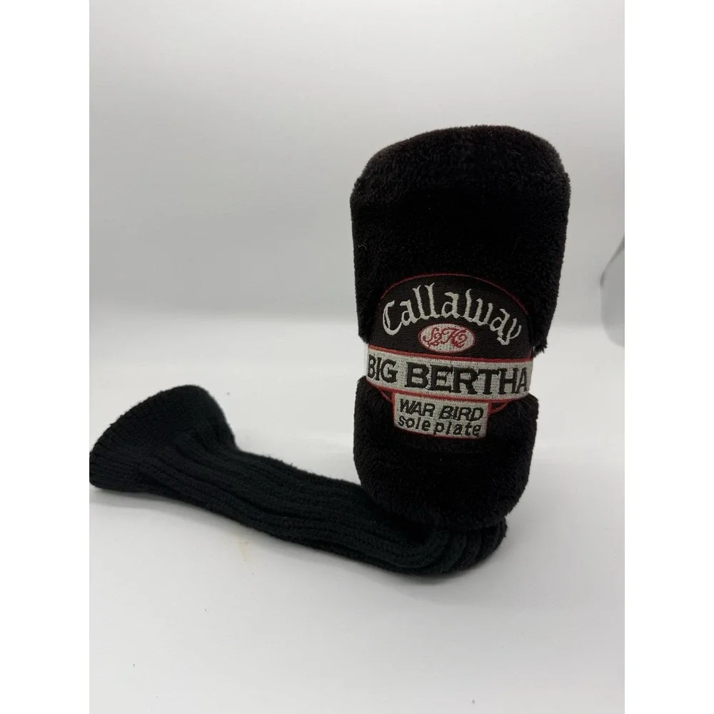 Callaway Big Bertha War Bird Sole Plate 3 Driver Head Cover Black Sock
